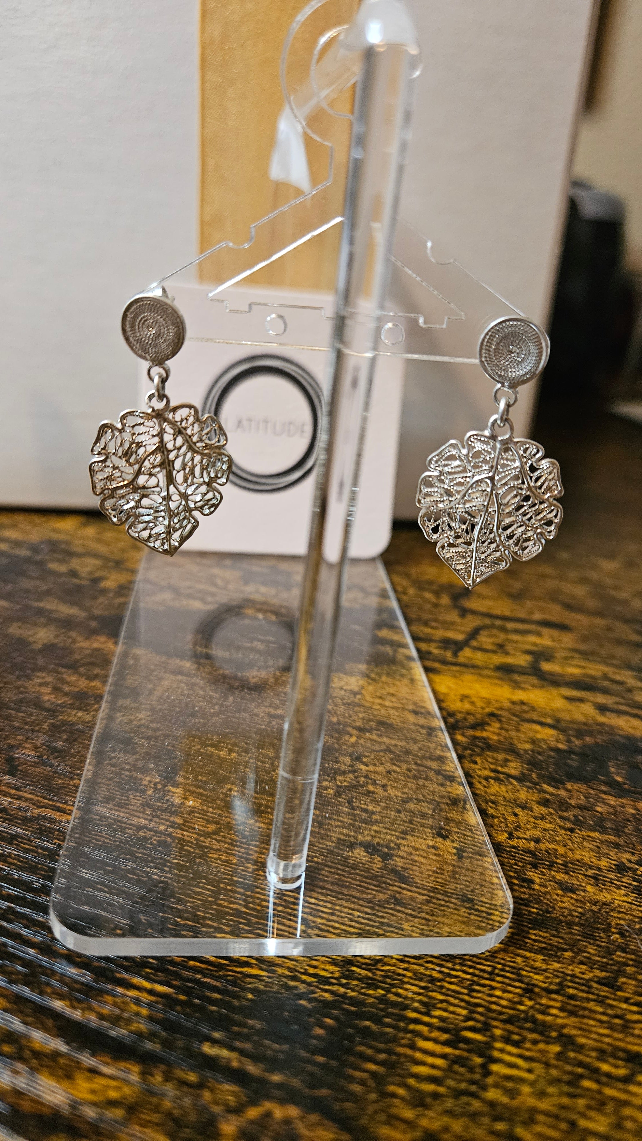 Ecuadorian silver earrings