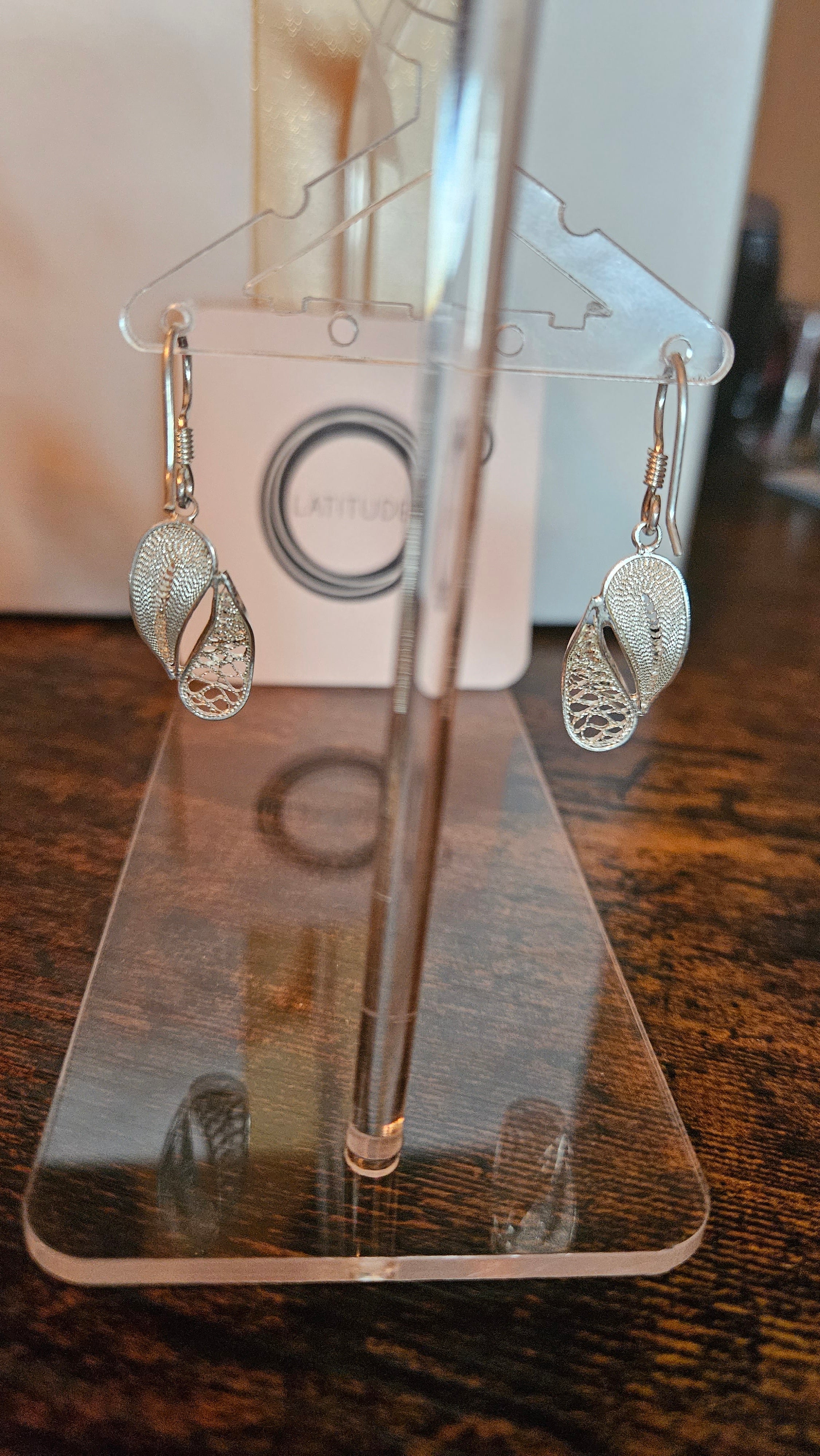 Ecuadorian silver earrings